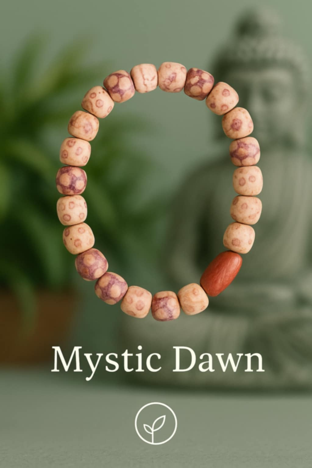 ✨ Mystic Dawn - Handcrafted Natural Wood Bracelet