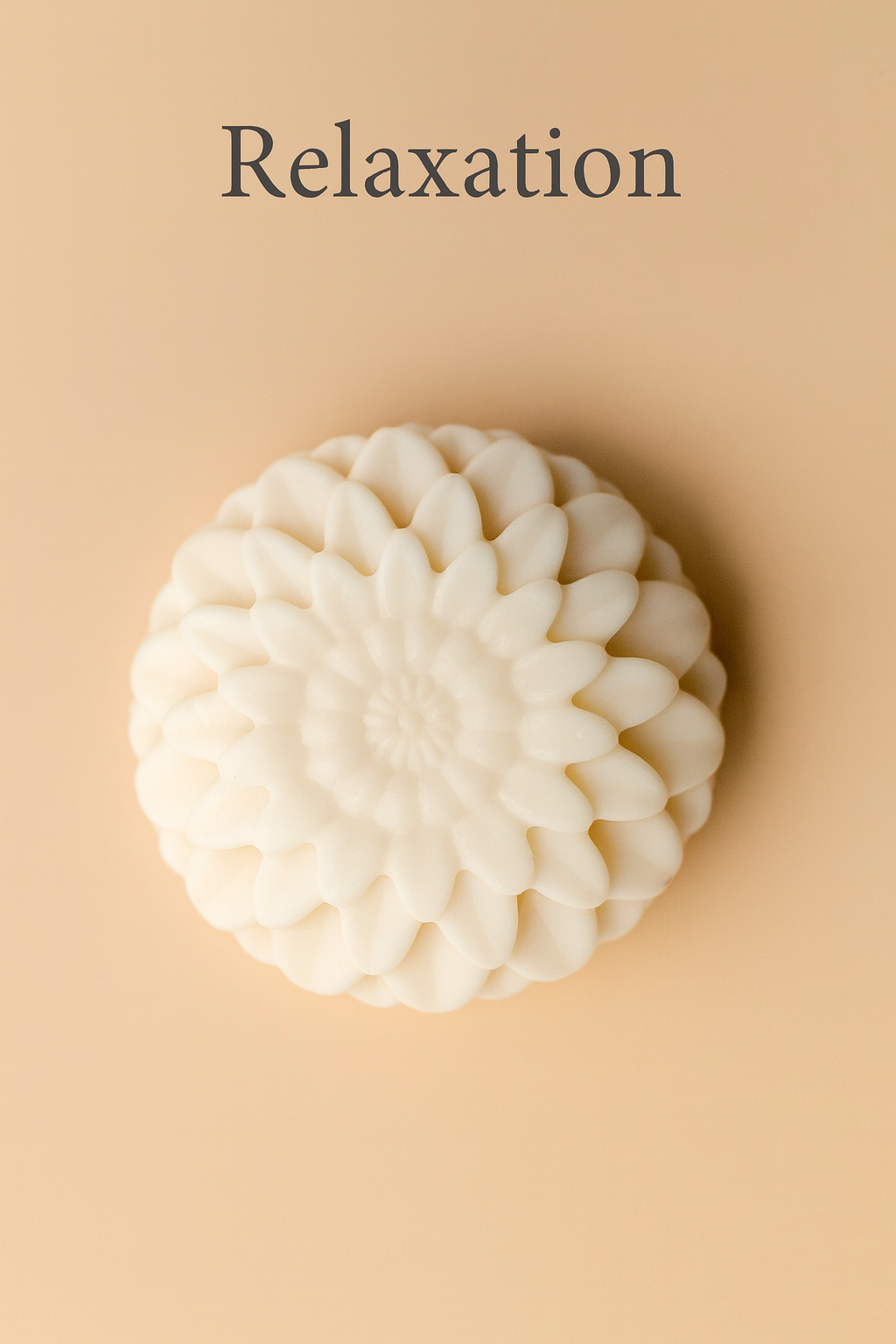 🧼 Relaxation Soap - Natural Floral Shape - 3.7 oz