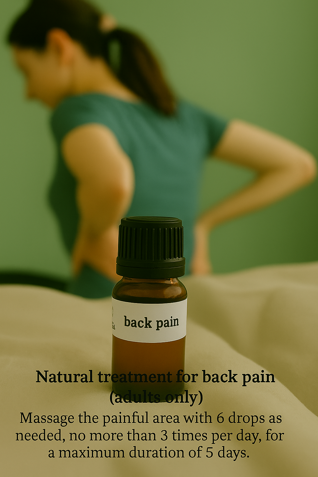 🌿 Back Pain - Natural Treatment (Adults Only) 10ml