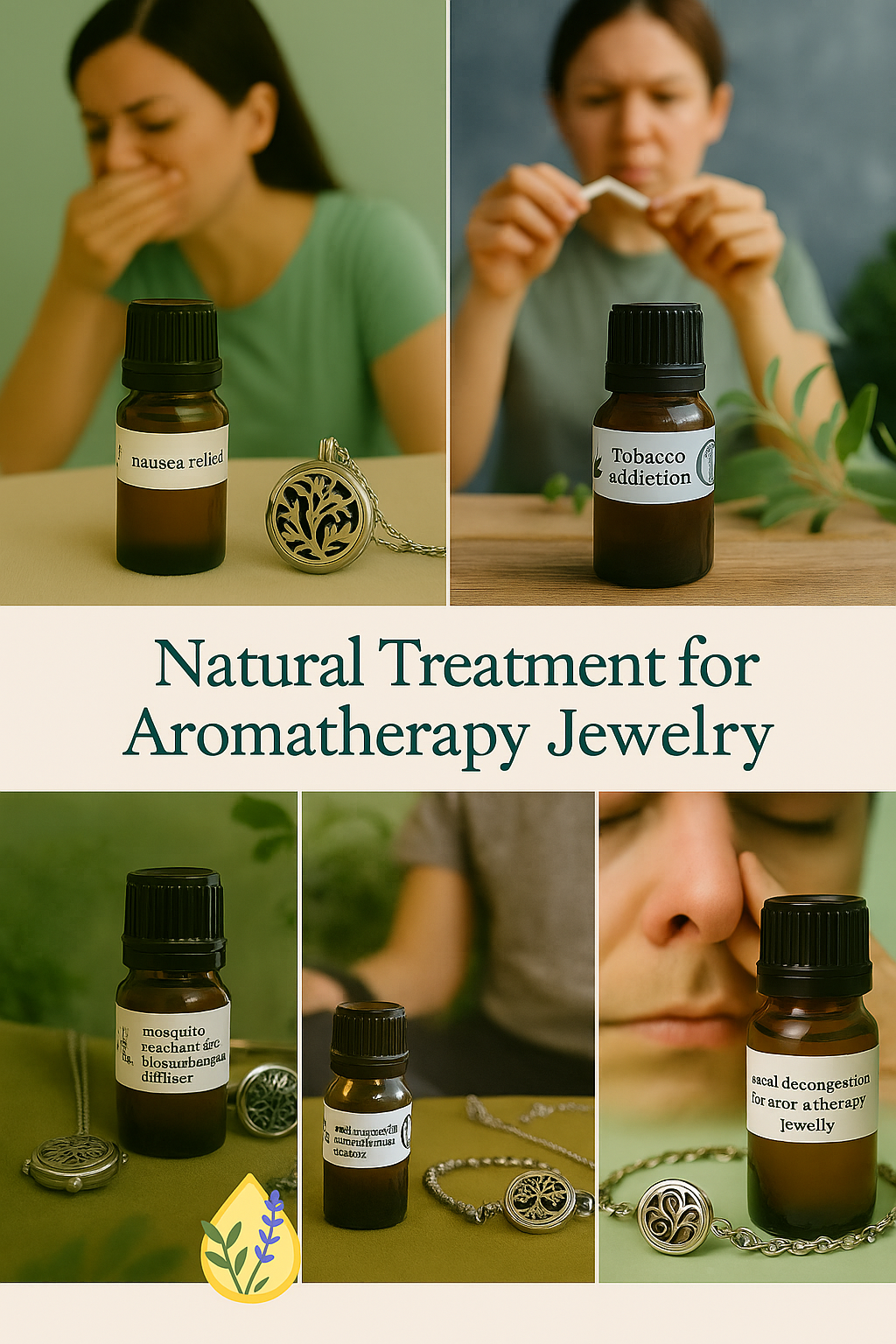 🌿Natural Treatments for Diffuser jewelry 🌿