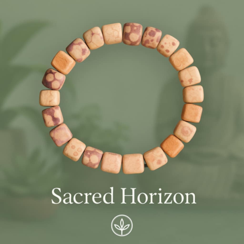 NEW🌿 Sacred Horizon - Handmade Natural Wooden Bracelet