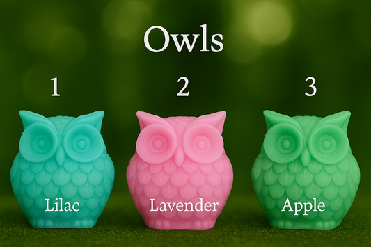 🦉 Owl Soap Collection