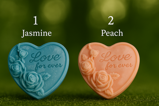 💖 Love Forever - Natural Heart Soap 2.60 oz