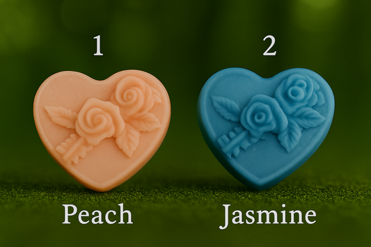 🌹 Romantic & Poetic -  Heart Soap - 2.40 oz
