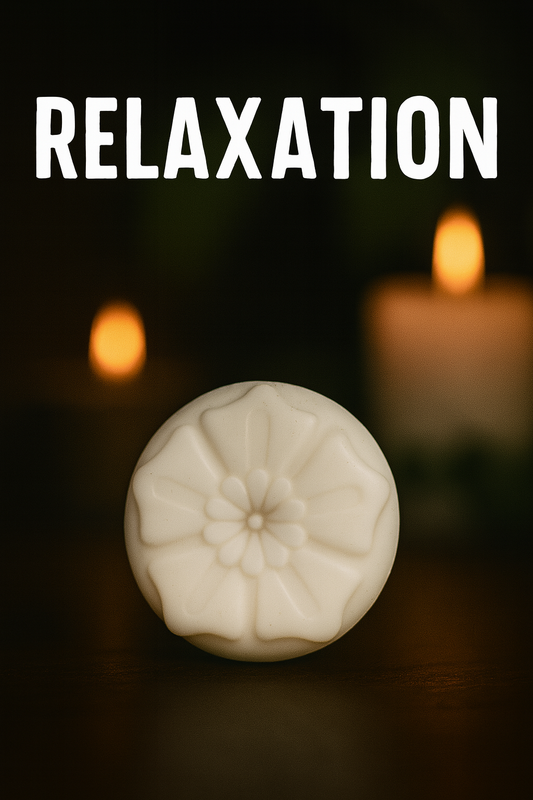 🧼 Relaxation Soap - Natural Floral Shape 4.00 oz