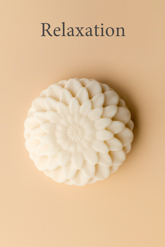 🧼 Relaxation Soap - Natural Floral Shape - 3.7 oz