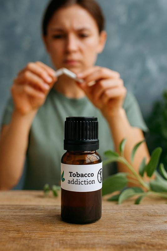 🚭 Tobacco Craving Relief - Natural Treatment for Aromatherapy Jewelry 10ml
