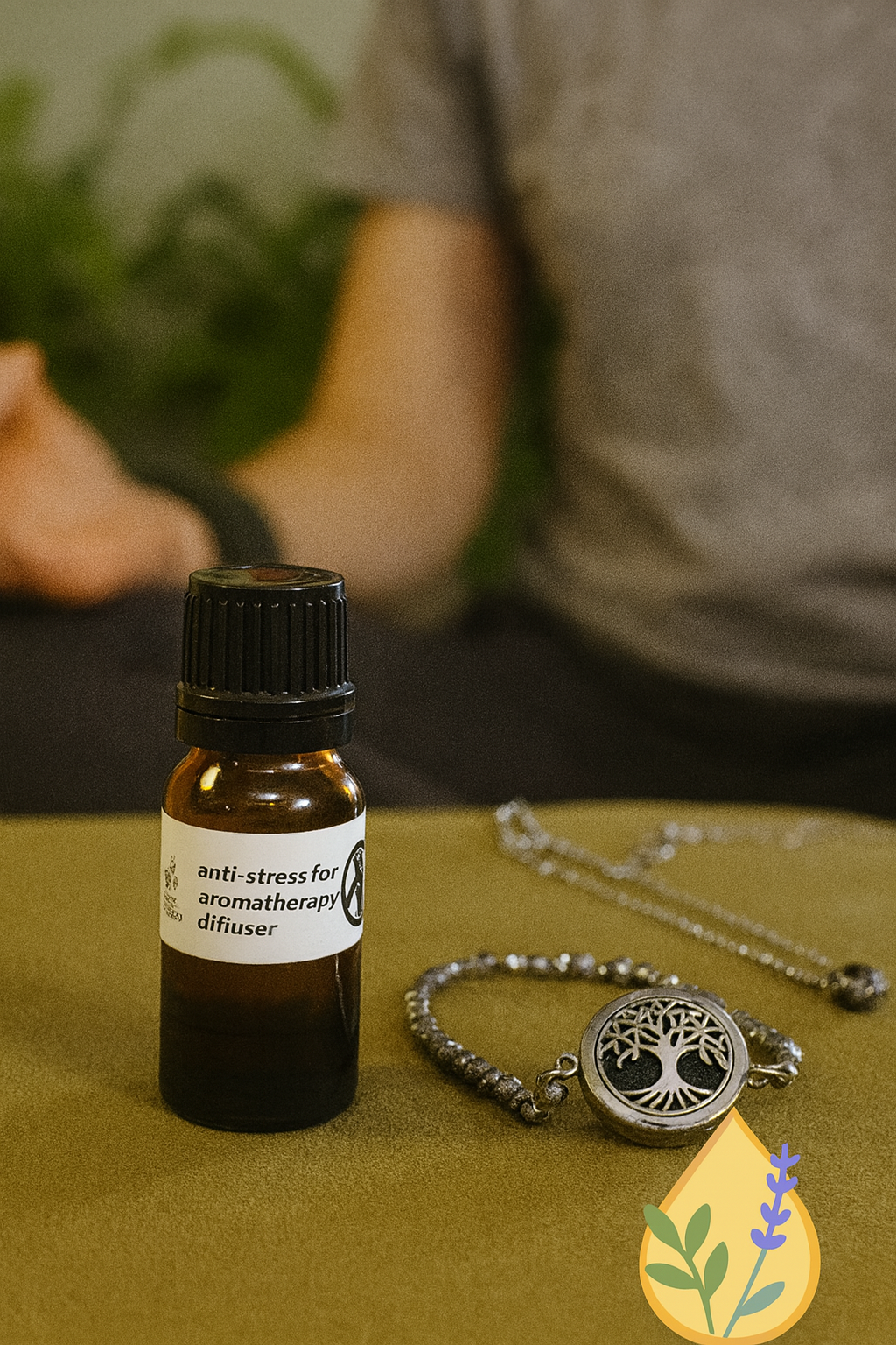 🧘 Anti-Stress - Natural Treatment for Aromatherapy Jewelry 10ml