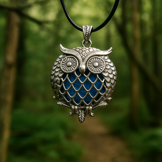 🦉 Diffuser Necklace - Wise Owl