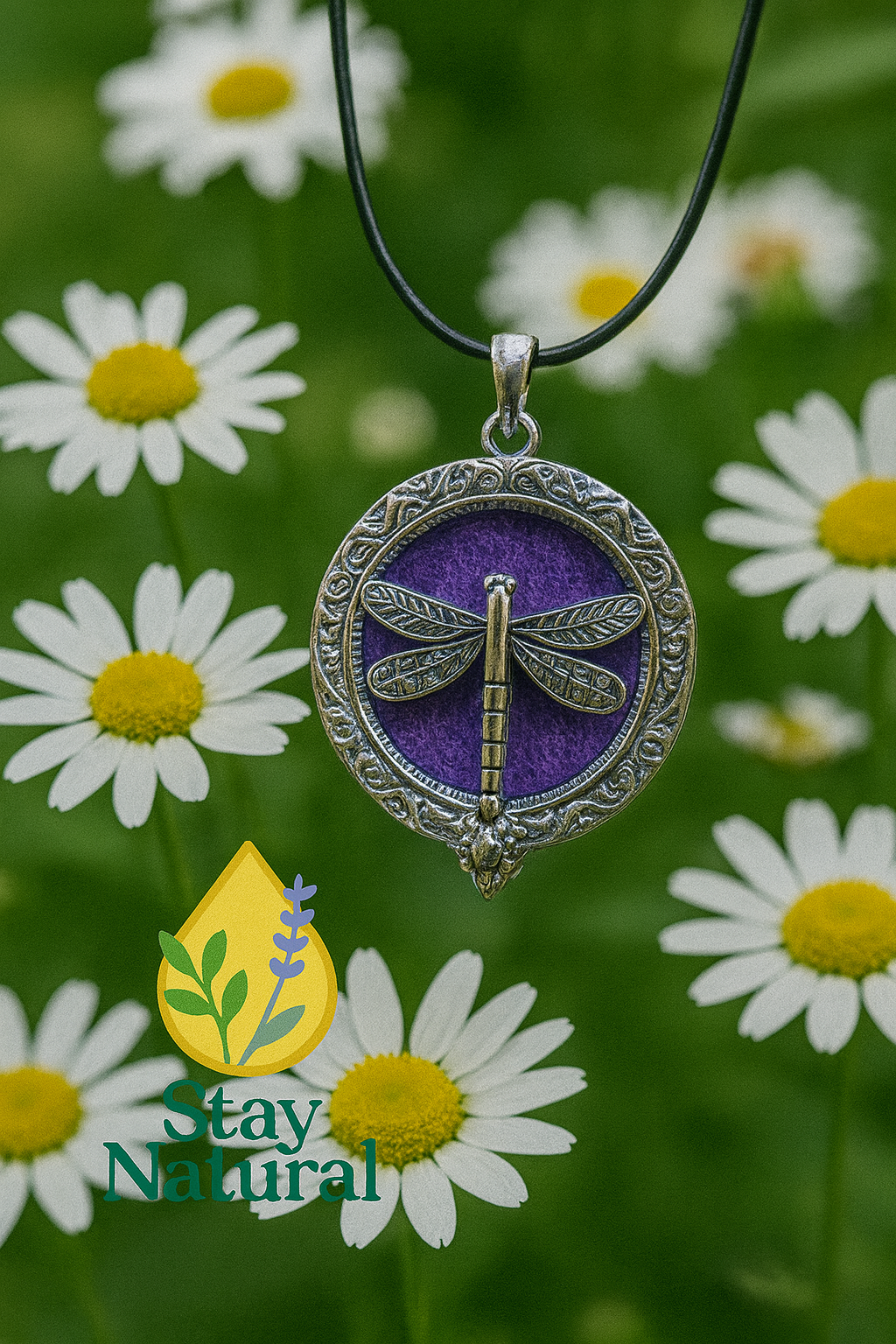 🦋 Diffuser Necklace - Dragonfly Dreams