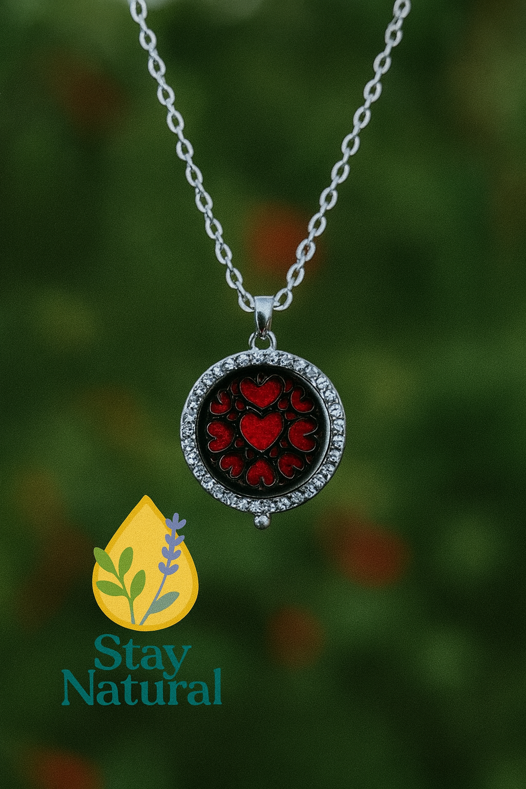 🌹 Diffuser Necklace - Eternal Heart