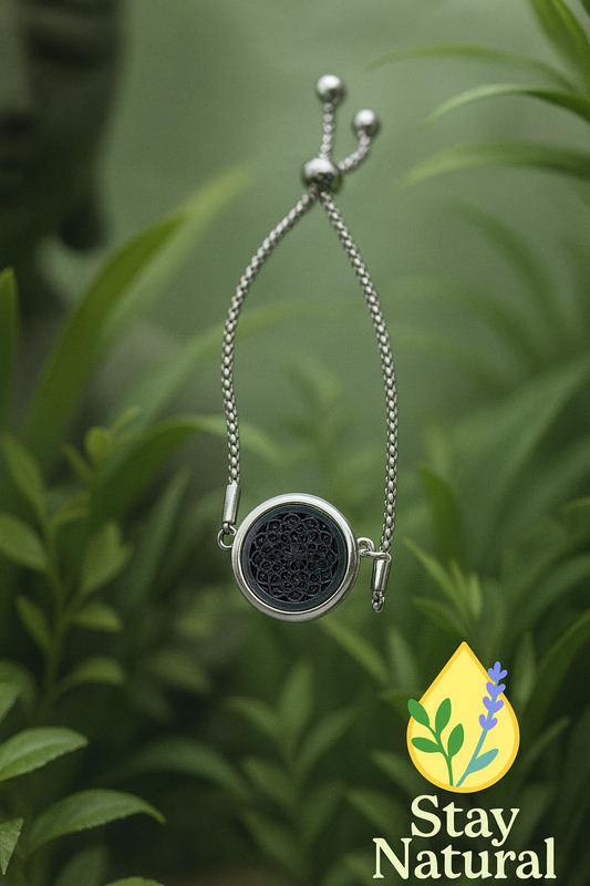 🌿 Nature's Mandala - Aromatherapy Diffuser Bracelet