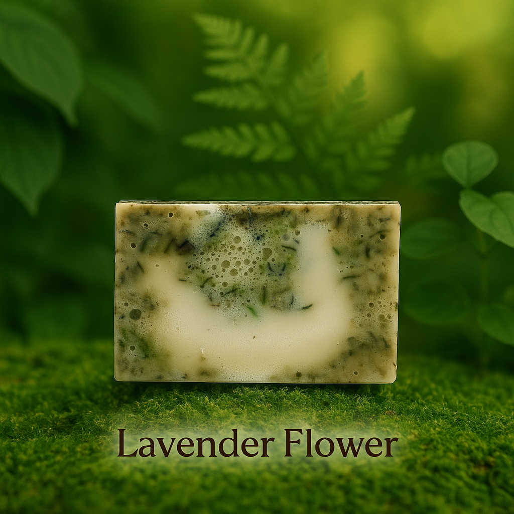 🌿💜 Mystic Meadow - Lavender Flower Soap 3 oz