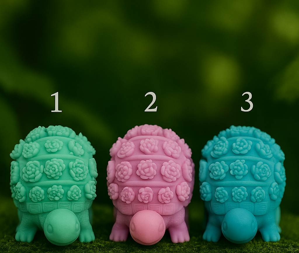 Floral Turtle Soap Collection🐢- 3.54 oz