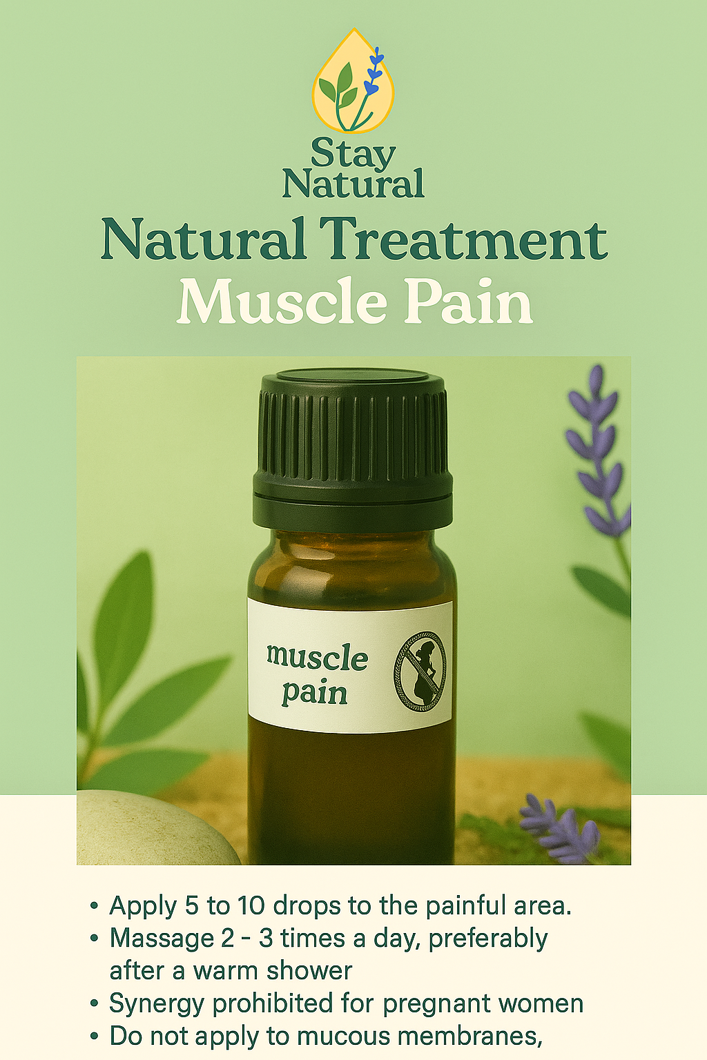 💪 Muscle Pain Relief 10ml