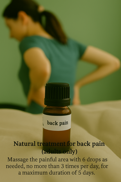 🌿 Back Pain - Natural Treatment (Adults Only) 10ml