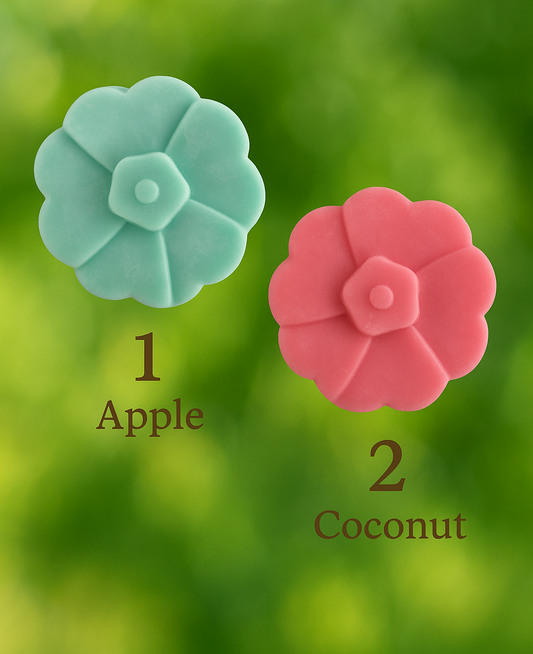 Natural Soap – Floral Shape – 3 oz