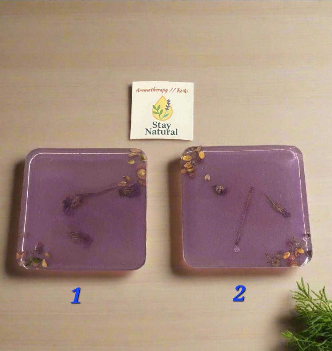 Coaster – Violet Flowers and Seeds Edition