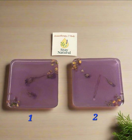 Coaster – Violet Flowers and Seeds Edition